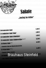 Brauhaus Steinfeld tisch reservieren