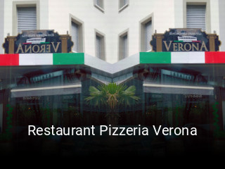 Restaurant Pizzeria Verona tisch reservieren