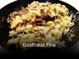 Gasthaus Fink tisch reservieren