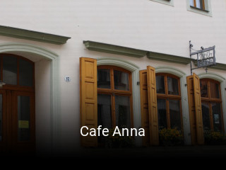 Cafe Anna tisch buchen