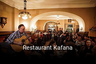 Restaurant Kafana tisch reservieren