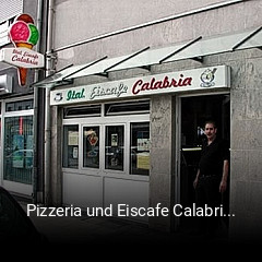 Pizzeria und Eiscafe Calabria tisch buchen