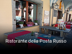 Jetzt bei Ristorante della Posta Russo einen Tisch reservieren