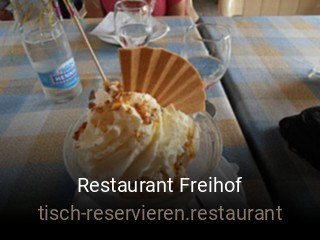 Restaurant Freihof tisch buchen