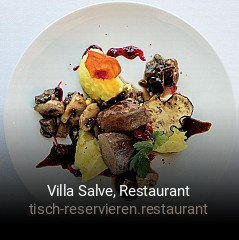 Villa Salve, Restaurant tisch buchen
