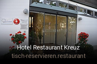 Hotel Restaurant Kreuz online reservieren