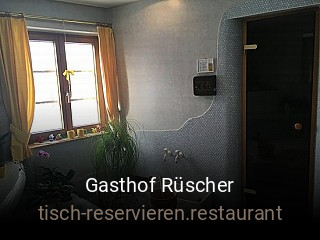 Gasthof Rüscher online reservieren