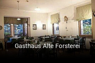 Gasthaus Alte Forsterei online reservieren