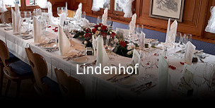 Jetzt bei Lindenhof einen Tisch reservieren