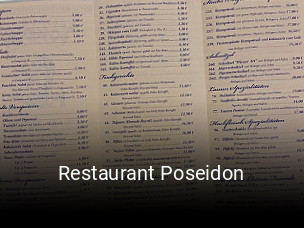 Restaurant Poseidon online reservieren