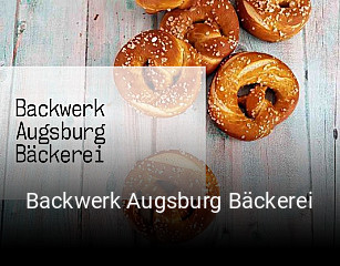 Jetzt bei Backwerk Augsburg Bäckerei einen Tisch reservieren