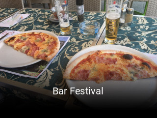 Jetzt bei Bar Festival einen Tisch reservieren