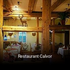 Restaurant Calvor tisch buchen