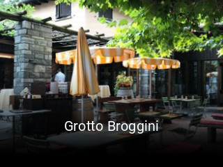Jetzt bei Grotto Broggini einen Tisch reservieren