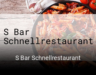 S Bar Schnellrestaurant tisch reservieren