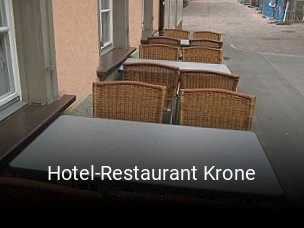 Jetzt bei Hotel-Restaurant Krone einen Tisch reservieren