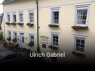 Ulrich Gabriel tisch buchen