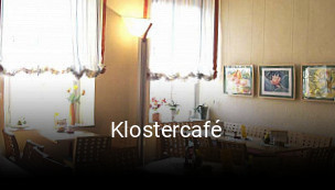 Klostercafé tisch buchen