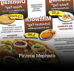 Jetzt bei Pizzeria Mephisto einen Tisch reservieren