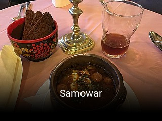 Jetzt bei Samowar einen Tisch reservieren