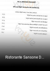 Jetzt bei Ristorante Sansone Due einen Tisch reservieren