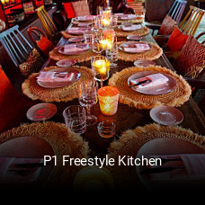 Jetzt bei P1 Freestyle Kitchen einen Tisch reservieren