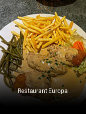 Restaurant Europa reservieren