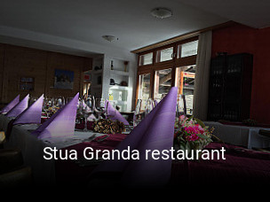 Jetzt bei Stua Granda restaurant einen Tisch reservieren