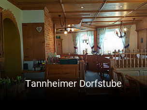 Tannheimer Dorfstube tisch buchen