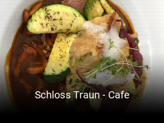 Schloss Traun - Cafe tisch reservieren