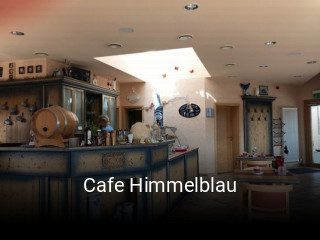 Jetzt bei Cafe Himmelblau einen Tisch reservieren