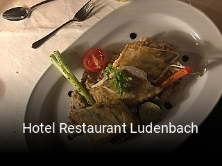 Hotel Restaurant Ludenbach tisch buchen