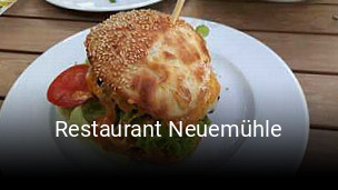 Restaurant Neuemühle online reservieren