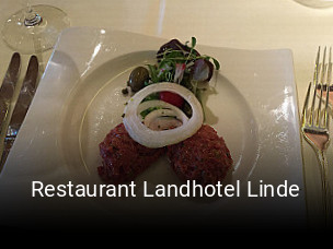 Restaurant Landhotel Linde reservieren