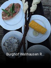 Jetzt bei Burghof Wallhausen Restaurant einen Tisch reservieren