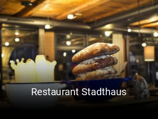 Restaurant Stadthaus tisch reservieren