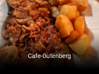 Jetzt bei Cafe-Gutenberg einen Tisch reservieren
