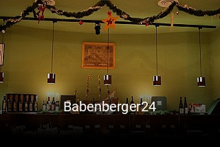 Jetzt bei Babenberger24 einen Tisch reservieren