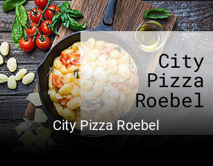 City Pizza Roebel tisch buchen