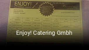 Enjoy! Catering Gmbh tisch reservieren