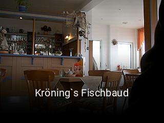 Jetzt bei Kröning`s Fischbaud einen Tisch reservieren