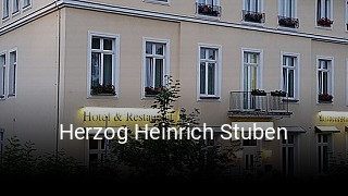 Herzog Heinrich Stuben online reservieren