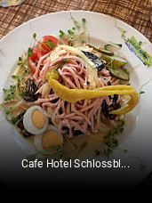 Cafe Hotel Schlossblick tisch buchen