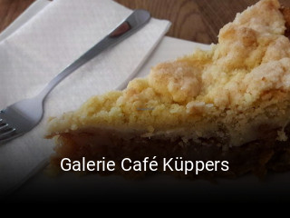 Jetzt bei Galerie Café Küppers einen Tisch reservieren