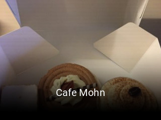 Cafe Mohn tisch reservieren