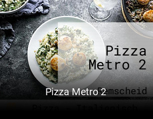 Pizza Metro 2 online reservieren