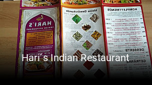 Hari´s Indian Restaurant tisch buchen