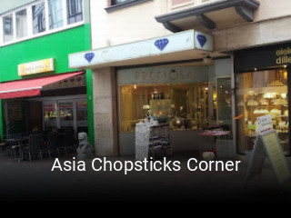 Asia Chopsticks Corner tisch reservieren