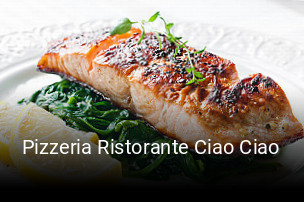 Pizzeria Ristorante Ciao Ciao online reservieren