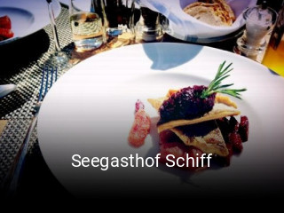 Seegasthof Schiff online reservieren